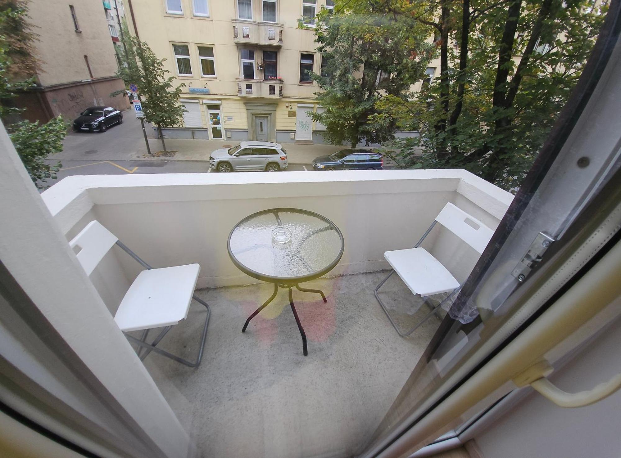 Kauno Apartamentai Su Balkonu Kaunas Exterior photo